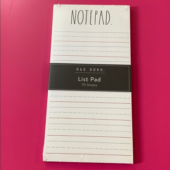 Rae Dunn List Pad - Picture 1 of 2